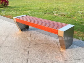 成都不锈钢户外公园椅Y-18186